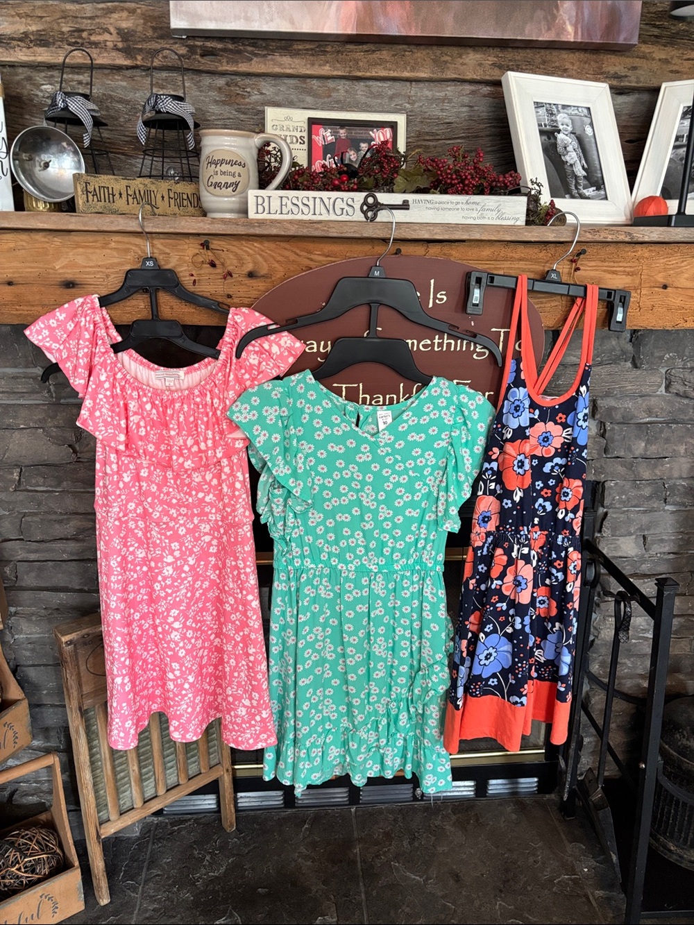 3 Girls Dresses